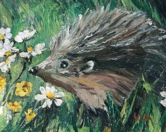 Hedgehog in the grass