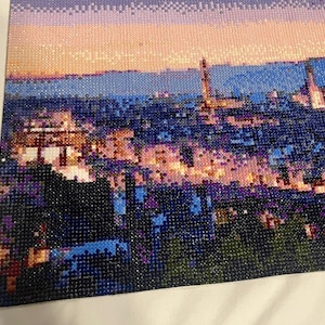 Florence Completed Diamond Painting.