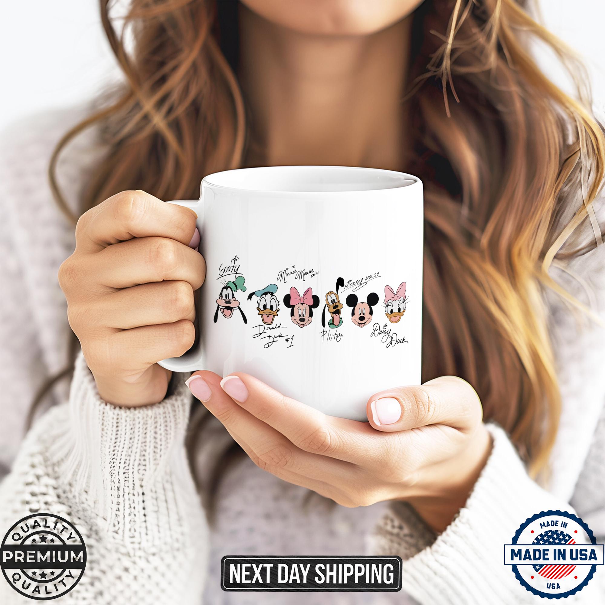 Mickey Mouse Mug, Magical Kingdom Coffee Cup, Disney World Mug, Mickey and Friends Mug, Disneyland Mug