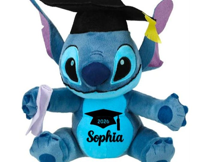 Personalized Graduation Stitch Plushies 2026 - Etsy