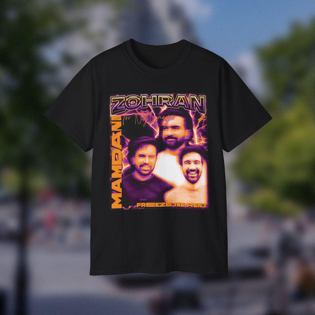 Zohran Mamdani for NYC Mayor - Bootleg 90s Hip-hop Style Tee - Etsy