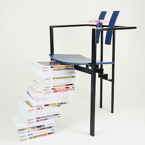 Vintage Memphis-stol 'Trix' av Karl Friedrich Förster, 1980-talet