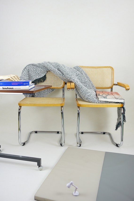 B64 or Cesca Chair Designed by Marcel Breuer Etsy