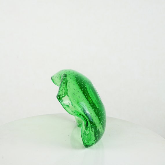 ミッドセンチュリー ムラーノ ブリカンテ ガラス ボウル 1960 年代