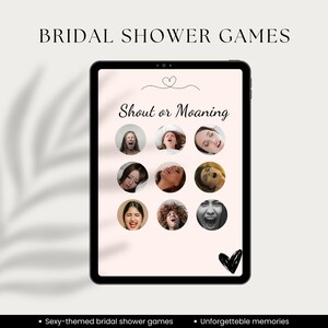 Jeux pour baby shower, Jeux EVJF, Jeux à imprimer pour baby shower, Jeux pour la mariée, Mariée, Lot de jeux amusants