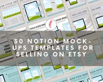 Modelos de mockup para Notion, modelos editáveis para Canva, modelos de anúncios para Etsy, mockups para Canva, modelos para lojas Etsy, mockup digital