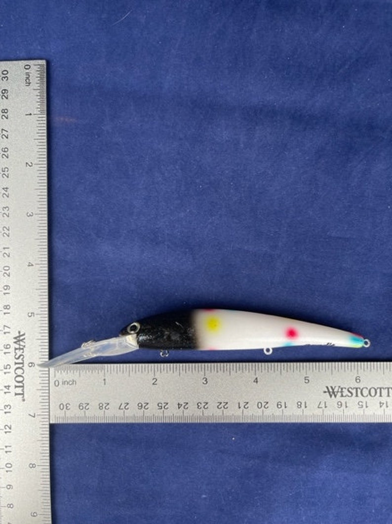 Detailed Perch Pattern Stencil for Bandit Deep Diver Original Lure - Etsy