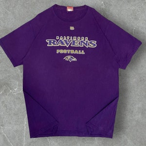 Vintage 00s RAVENS T Shirt , Vintage NFL T Shirt , vtg NFL tee , Ravens Team , Vtg Sportwear t shirt , Sportwear tee , American Football tee