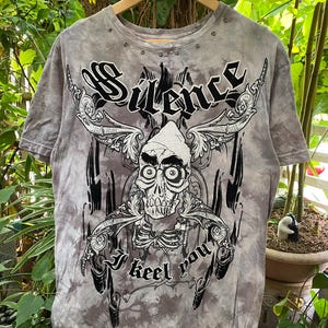 Y2K grunge style Skull & Wing Men&#39;s T-Shirt , Grunge , Y2K t shirt , Emo