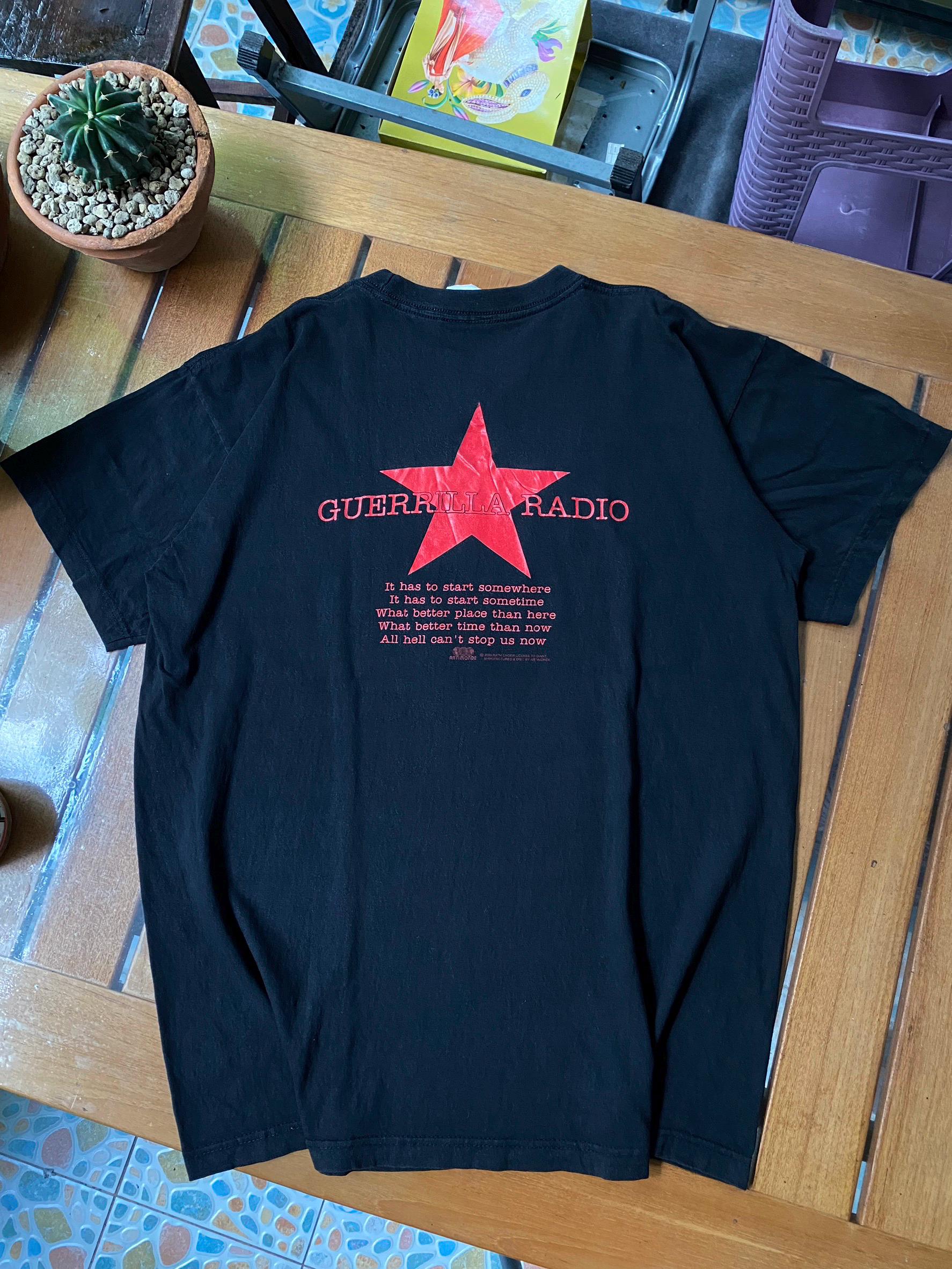 Vintage Rage Against the Machine Guerilla Radio T-shirt