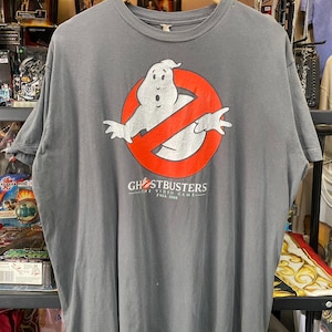 Vintage 00s GHOSTBUSTERS Promo T-Shirt XL , Vintage Promo tee , Vintage Cartoon T shirt , Vtg Movie Tee , Anime tee