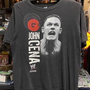 Vintage 00s WWE Superstar John Cena T-Shirt , Vintage WWE t shirt , Vintage Wrestling