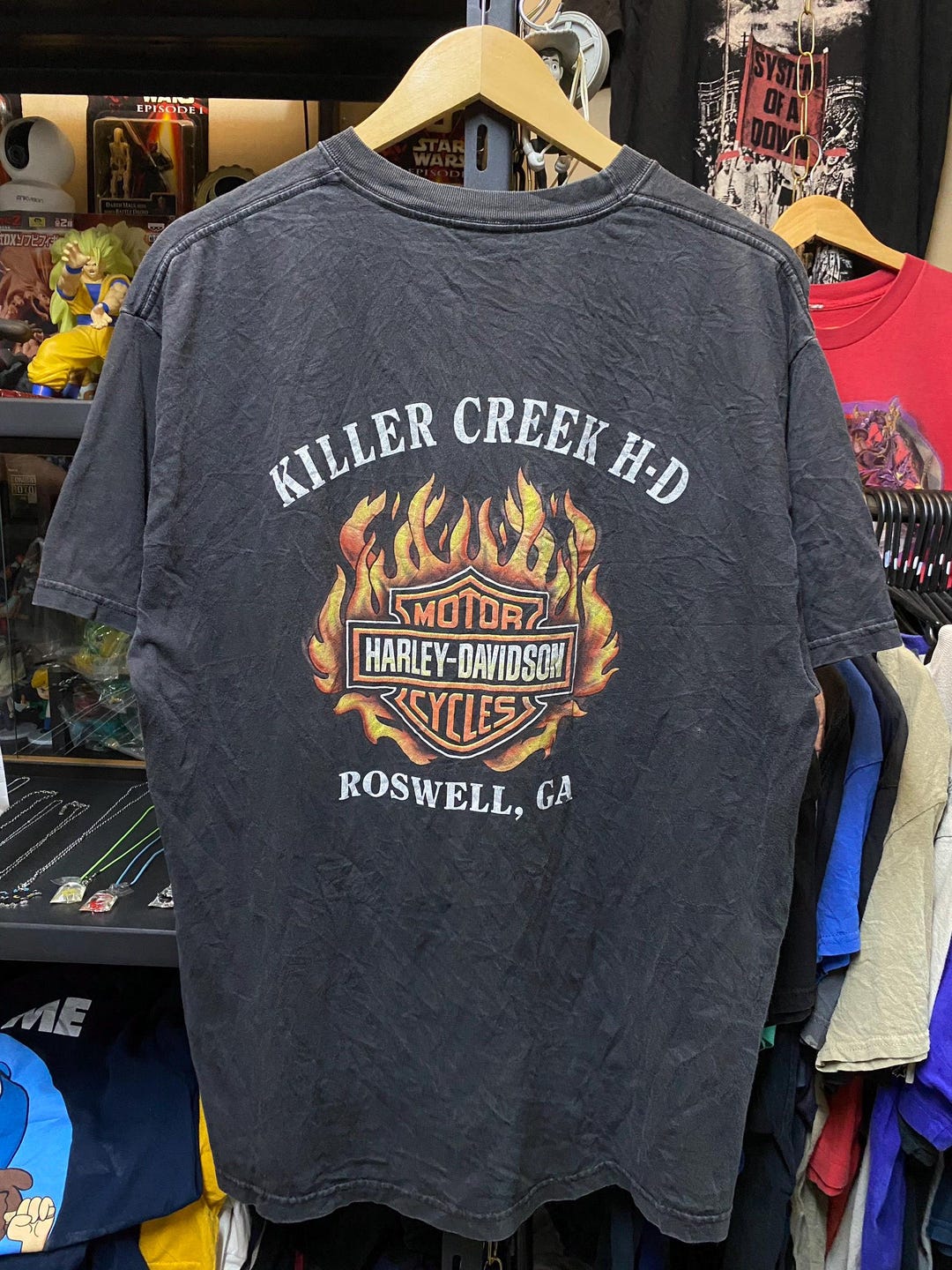00'S Harley-Davidson Motorcycle Bike T-shirt Men's XXL /eaa448613
