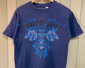 Xzavier Skull Da Grind Fallen Angels Grunge Cyber Y2K Style T