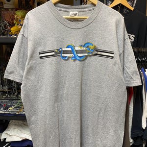 Vintage BBS Surf Skate Drachen Grafik T-Shirt Größe XL