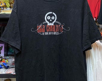 Vintage Good Charlotte young and hopeless American tour T shirt , Vintage Rock band tee , Good Charlotte t shirt , vintage Emo t shirt