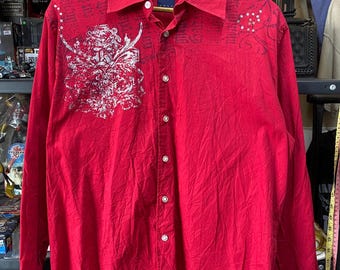 Y2K Grunge Style Kani Shirt L , Grunge , Y2K shirt , Emo