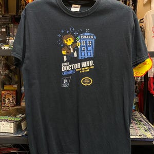 Vintage 00s Doctor Who T-Shirt Size M , Vintage Promo tee , Vintage Cartoon T shirt , Vintage Movie Tee , Anime tee