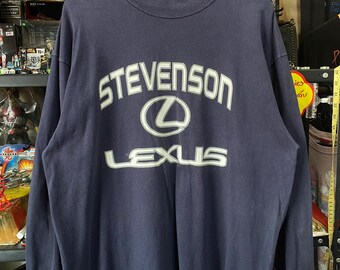 Vintage Lexus T Shirt Tee Hanes Made USA Size Xtra Large XL 1990s