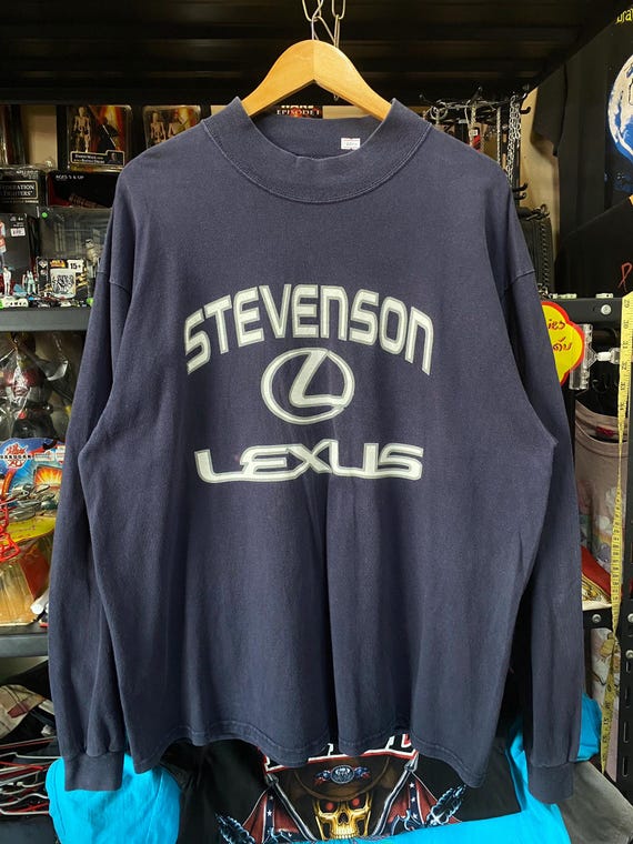 Vintage 90er Jahre Stevinson Lexus Promo T-Shirt XL, Vintage Car