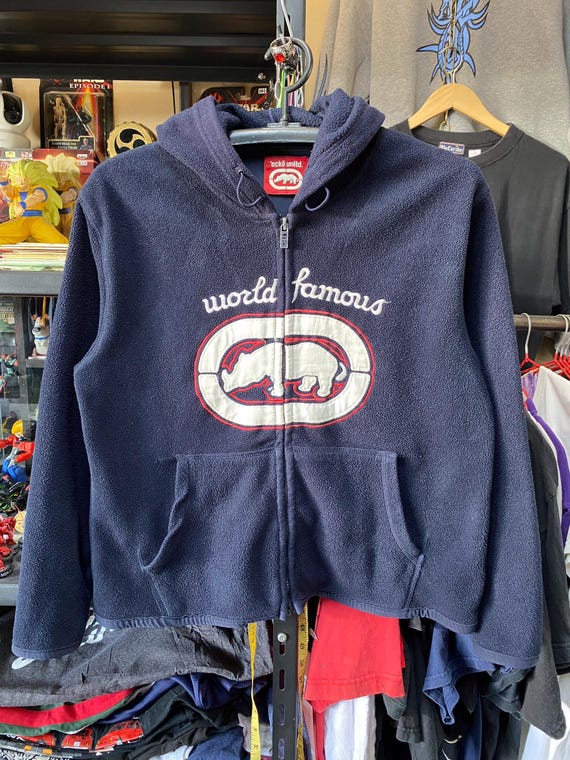 Vintage Y2K Ecko Unltd Zip-up Hoodie Size S , Vintage Skate
