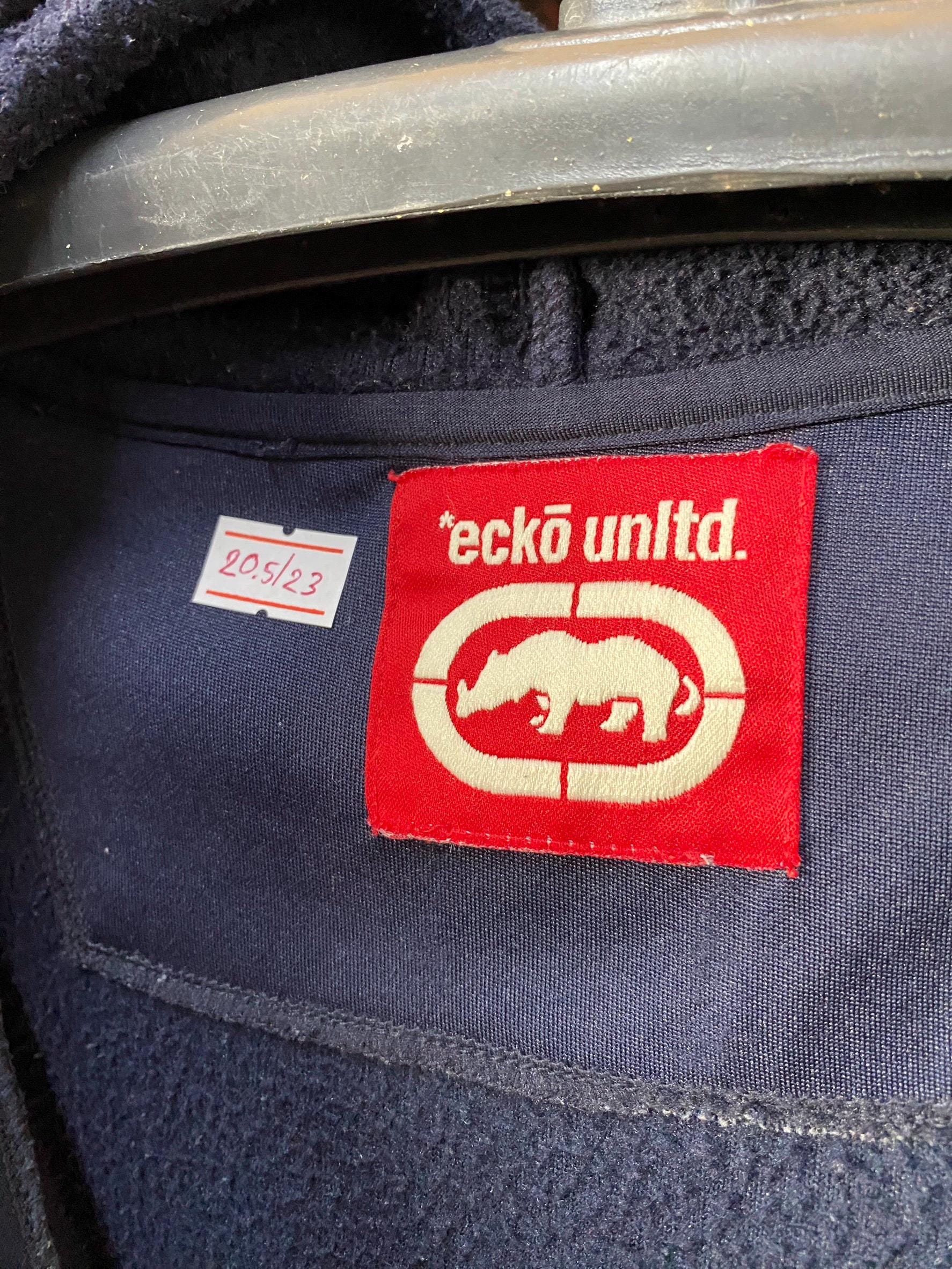 ヴィンテージ Y2K Ecko Unltd ジップアップ パーカー サイズ S