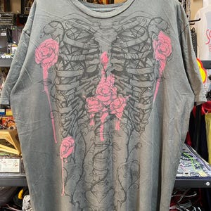 Y2K Archair grunge style Anatomy Graphic Print Men&#39;s T-Shirt , Grunge , Y2K t shirt , Emo