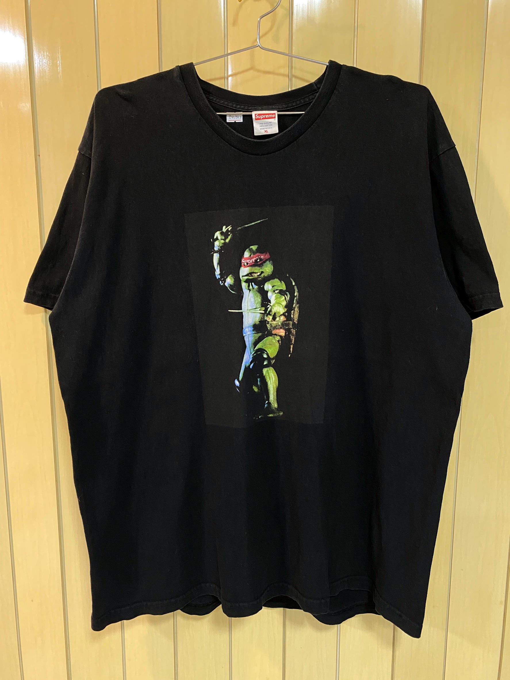 Vintage Y2K Supreme Raphael Ninja Turtle T-shirt XL , Skateboard T