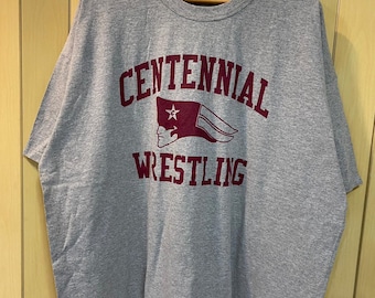Vintage Y2K 00s Stone Cold Texas Venom 101 Proof Skull WWF Long