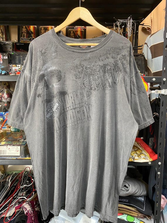 Vintage 00s Harley Davidson T Shirt 2XL , Vintage Motorcycle T 