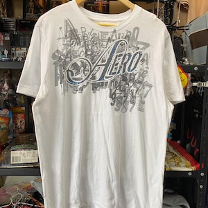 Y2K grunge style AERO Graffiti T-Shirt , Grunge , Y2K t shirt