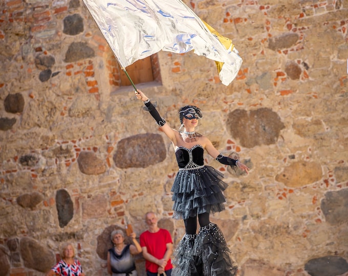 Custom Circus Stilt Covers • Cosplay Costume (150cm)