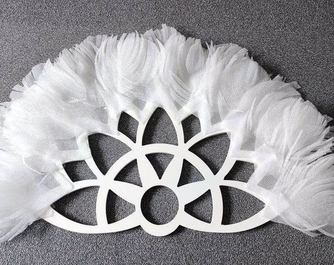 White Feather Angel Fans | Cosplay, Dance, Performance