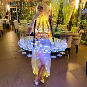 Champagne Strolling Table - Etsy