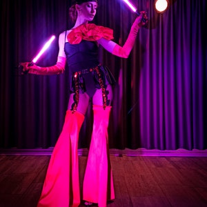CUSTOMISED Stilt covers Circus Various Stilt Covers • Circus Performer Stilt Walker • Rave • Cosplay • performance