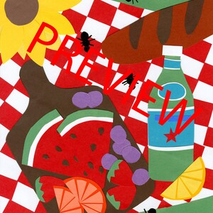 Picnic Print - Digital Download