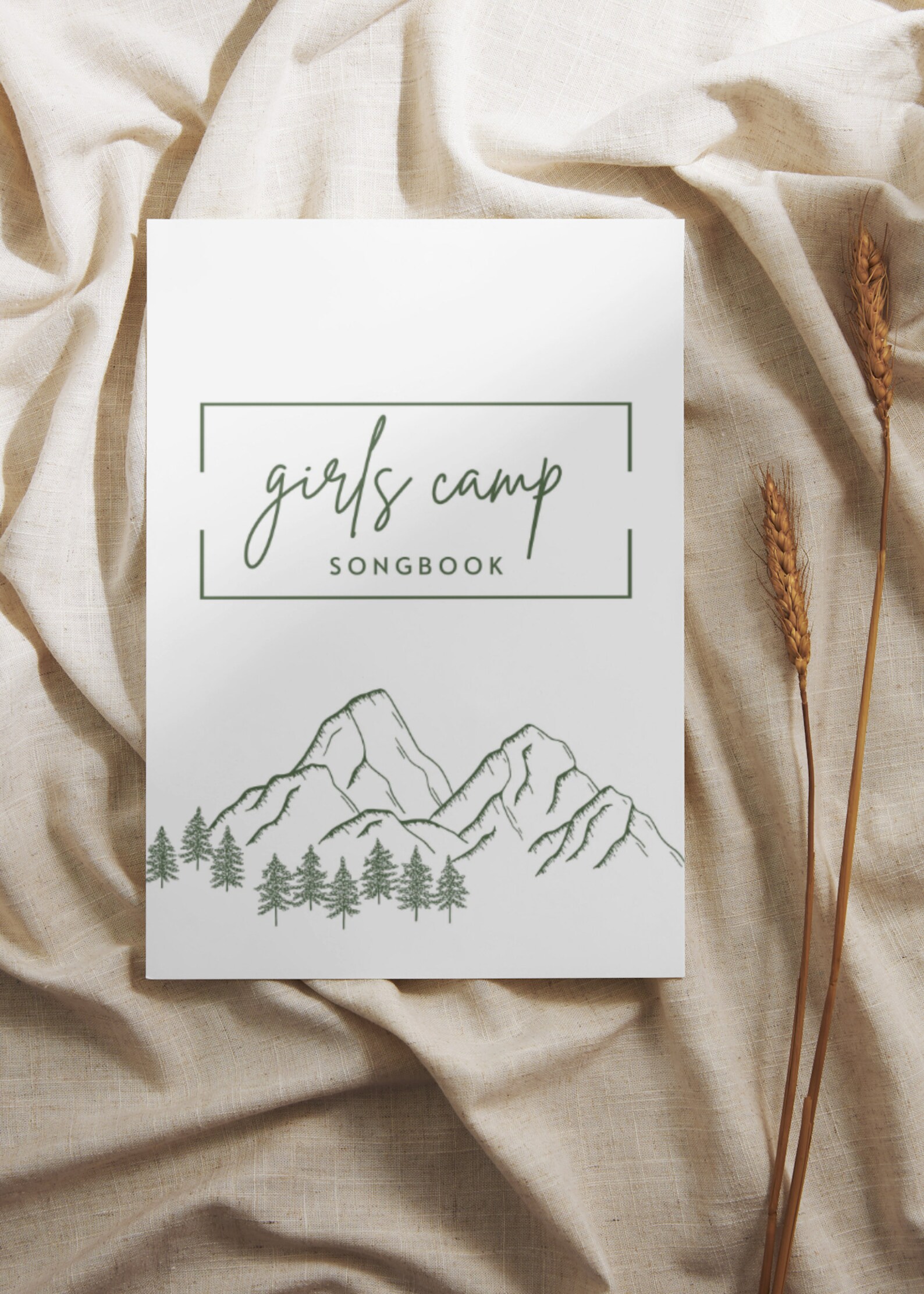 LDS Girls Camp Songbook - Etsy