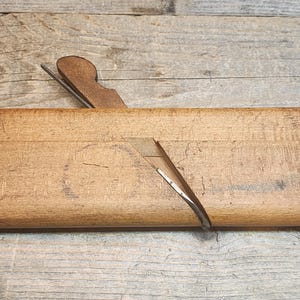 Vintage Greenfield Tool Co. No 364 Wood Round Molding Plane, Woodworking Tools, Antique Tools, Old Wood Plane, Old Tools, Gift 0425-004