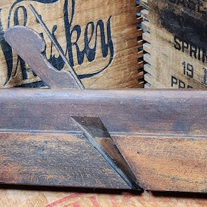 Antique Wood Beading Plane, Humphreysville Mfg. Co., Woodworking Tools, Woodworking Plane, Old Tools, Gift for Woodworker, Dad Gift 924-009