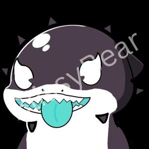 Venom Jeff the Land Shark Emote for Twitch and Discord