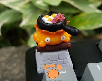 Calcifer (Ghibli) Artisan Keycap