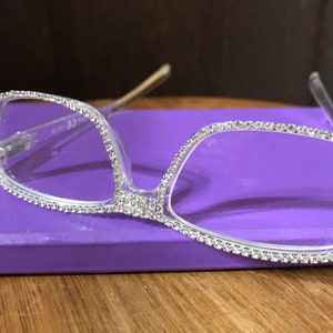 Rhinestone Reading Glasses: Crystal Embellished Readers