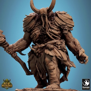 Pestilent Brute Cry by Rescale Miniatures | DND | D&D | TTRPG |Table Top | Miniature| Mini