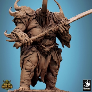 Pestilent Brute Guard by Rescale Miniatures | DND | D&D | TTRPG |Table Top | Miniature| Mini