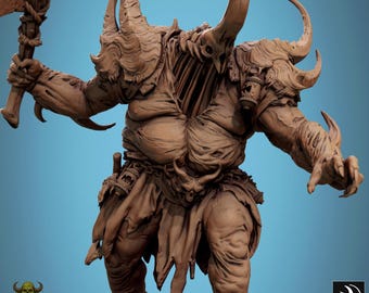 Ataque Bruto Pestilente de Rescale Miniatures / DND / D&D / TTRPG / Juego de mesa / Miniatura / Miniatura