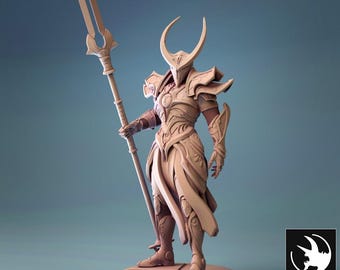 Brujo Celestial de Rescale Miniatures / DND / D&D / TTRPG / Juego de mesa / Paladín / Miniatura / Miniatura / Escala de 36 mm