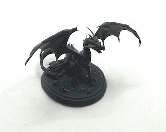 Dragón de pie de 44 mm de altura / DND / D&D / TTRPG / Mesa / Miniatura / Mini
