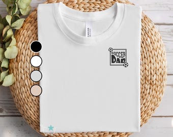 Football Dad T-Shirt as Soccer Dad Gift, Father's Day Gift, Team, Sport, Father and Son, Family T-Shirt, Football Fan