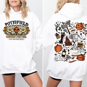 Sweat-shirt Fête des récoltes de Pottsfield, chemise murale sur le jardin, chemise Pottsfield, chemise d'Halloween, costume d'Halloween, vêtements d'Halloween