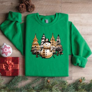 Christmas Sweatshirt, Christmas Sweater, Christmas Crewneck, Christmas Tree Sweatshirt, Holiday Sweaters for Women, Winter Sweatshirt